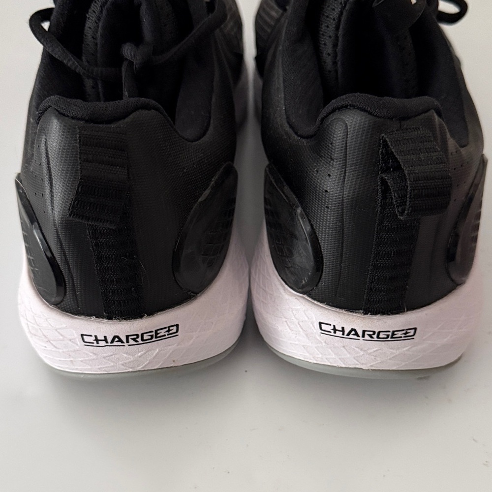 Under Armour Black And White Charged Commit Runni… - image 2
